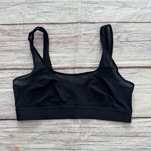 Negative Underwear Sieve Bra Top Black Mesh Size 3 = 34 B